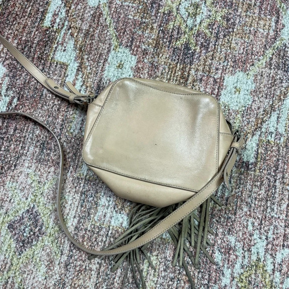 Paula Cademartori Crossbody Leather Fringe Bag - Picture 3 of 7